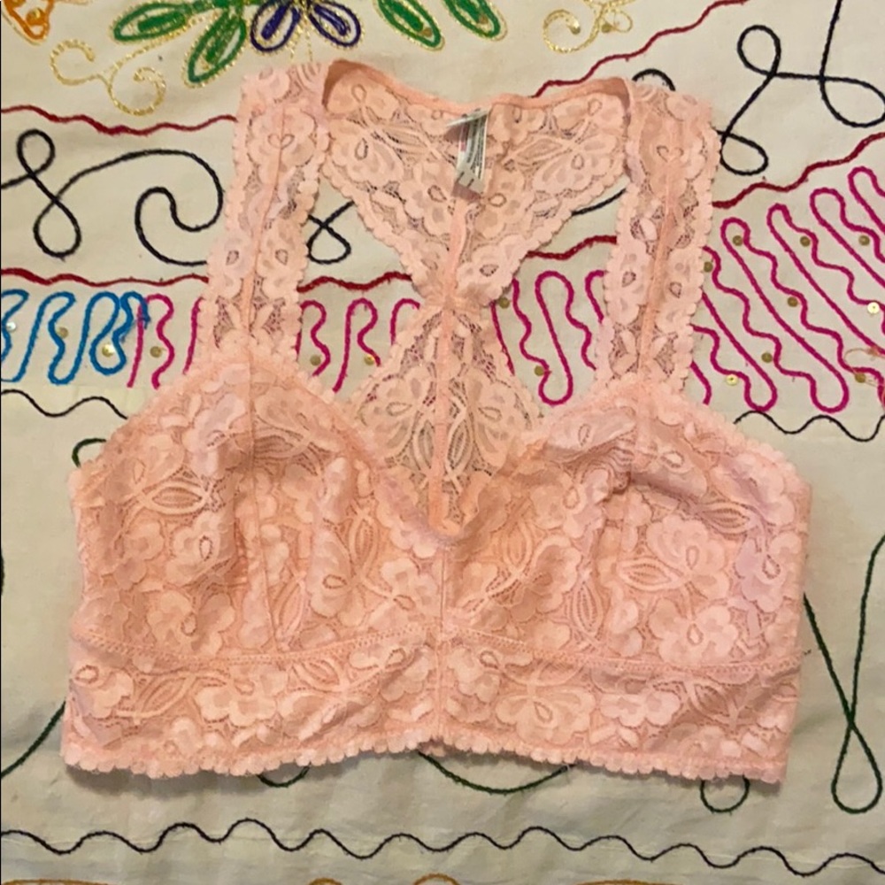 Galloon Lace Racerback Bra